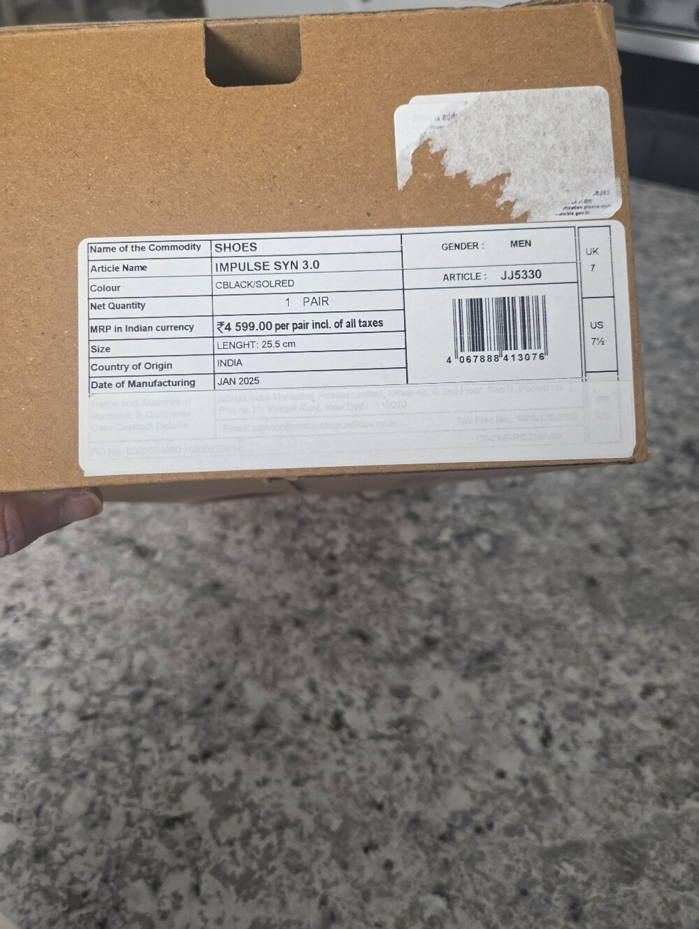 New In Box Adidas Impulse - Picture 8 of 11